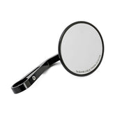 Montana Round Mirror, Clamp On, L&R. Black Mirrors Mcs
