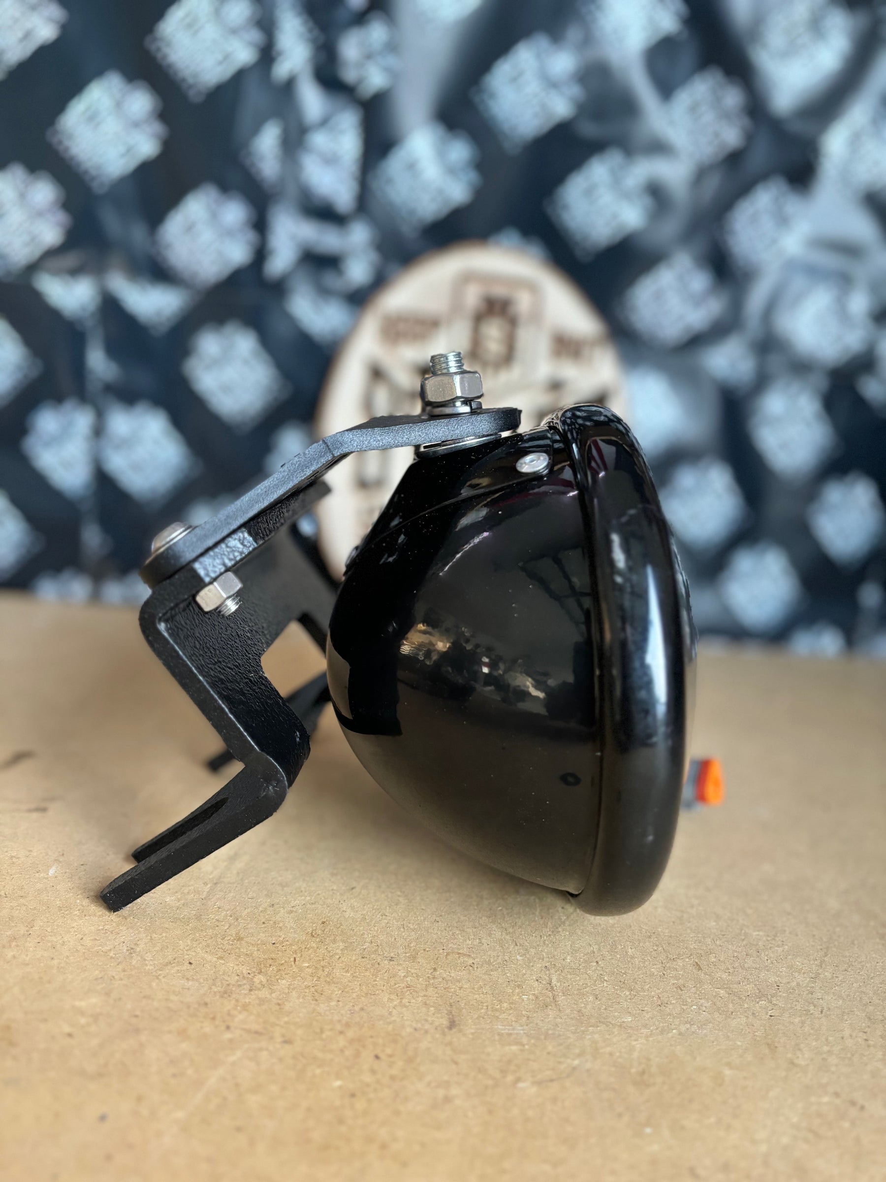 Street Syndicate Mfg Top-Mount Headlight Conversion Kit with 5-3/4" Headlight Bucket Headlight Mount Street Syndicate Mfg