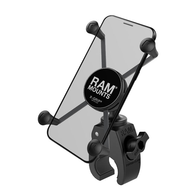 RAM Mounts, Low Profile X-Grip with Tough-Claw™ Base. Large Device Holders(Phone/Gsm) Ram Mounts
