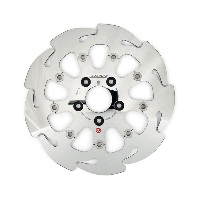 Braking floating 9-spoke Wave brake rotor 11.5", front left Brake Rotors 11.5 Inch Braking