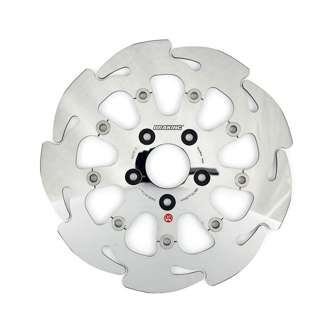 Braking floating 9-spoke Wave brake rotor 11.5", rear Brake Rotors 11.5 Inch Braking