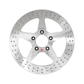 Braking solid drilled brake rotor 11.5", front left. Brake Rotors 11.5 Inch Braking