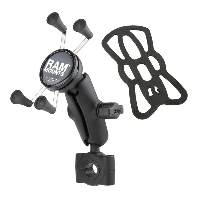 RAM Mounts, X-Grip Phone mount Torque rail base. Small phone Device Holders(Phone/Gsm) Ram Mounts