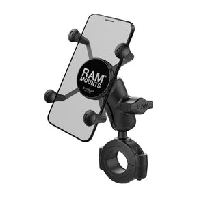 RAM Mounts, X-Grip Phone mount Torque rail base. Small phone Device Holders(Phone/Gsm) Ram Mounts