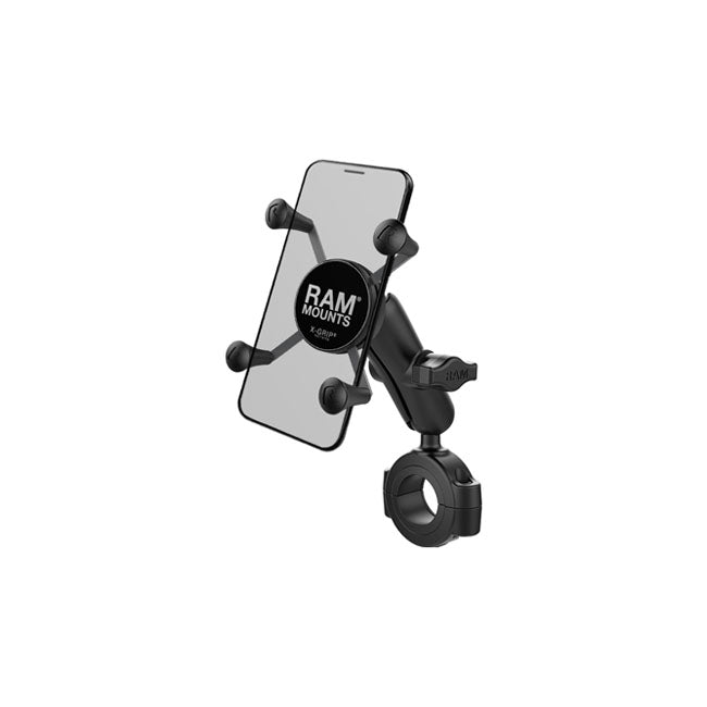 RAM Mounts, X-Grip Phone mount Torque rail base. Small phone Device Holders(Phone/Gsm) Ram Mounts