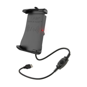 RAM Mounts, Quick-Grip wireless charging holder Device Holders(Phone/Gsm) Ram Mounts