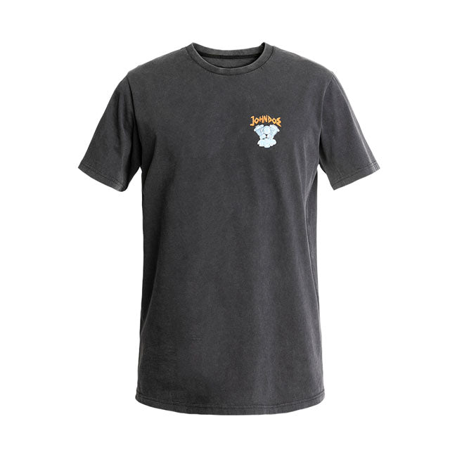 John Doe Eagle T-shirt fade out black T-Shirt John Doe
