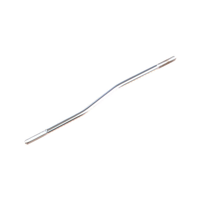 Front Brake Rod, 10" Long. Chrome Brake Rods Mcs