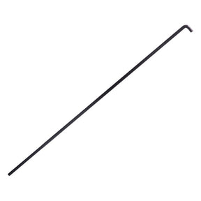 Rear brake rod. 23" long. Black parkerized Brake Rods Mcs