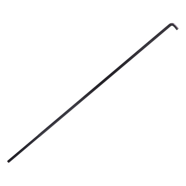 Rear brake rod. 23" long. Black parkerized Brake Rods Mcs