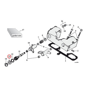 Washer, Rocker Shaft Rocker Shaft Washers Mcs