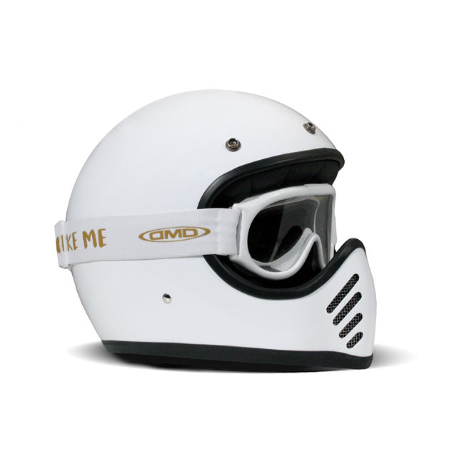 Dmd Ghost Goggles White Clear Lens Eyewear Dmd