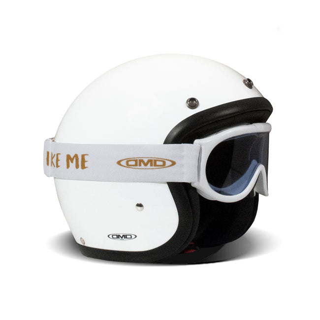 Dmd Ghost Goggles White Clear Lens Eyewear Dmd