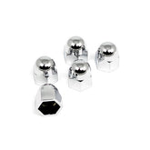 Chrome Acorn Push On Cover Bolt Covers Usa Sizes Gardner Westcott