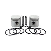 Replacement 74" Flathead Piston Kit. Std. Pistons And Rings Kits Mcs