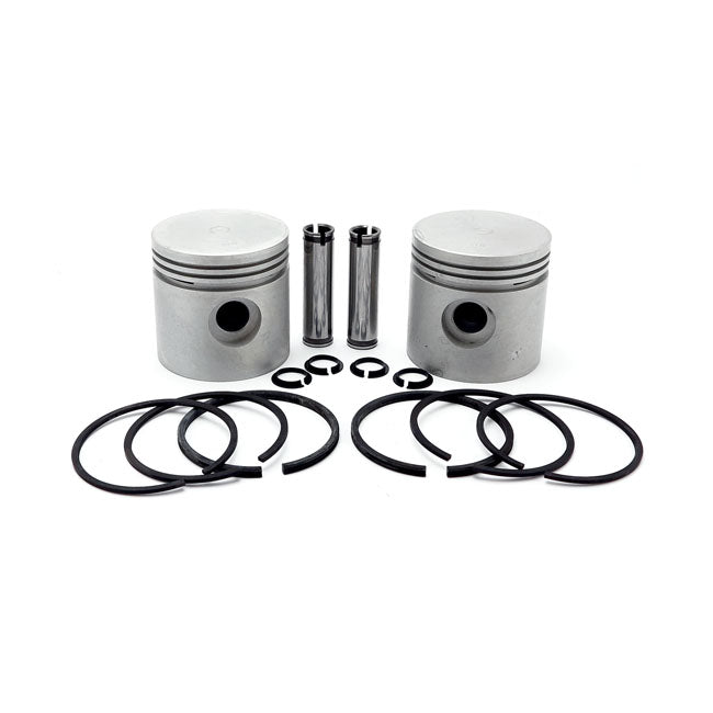 Replacement 74" Flathead Piston Kit. Std. Pistons And Rings Kits Mcs