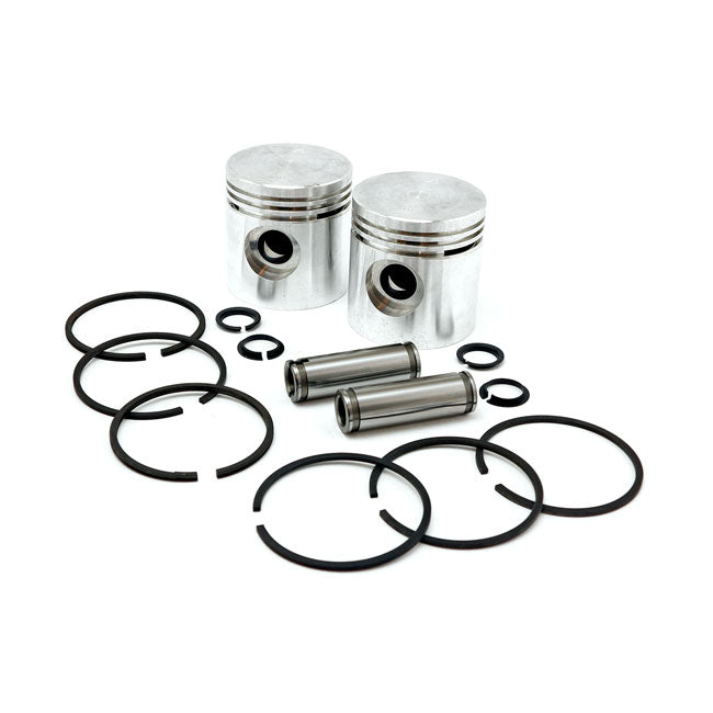 Replacement 45" Flathead Piston Kit. Std. Pistons And Rings Kits Mcs
