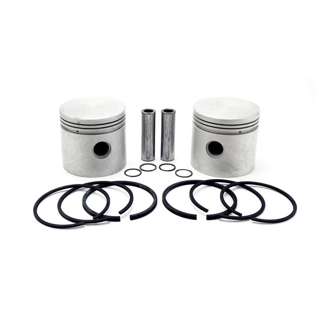 Replacement 80" Flathead Piston Kit. Std Pistons And Rings Kits Mcs