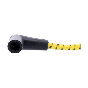 Universal 40" Spark Plug Wire Set. Cotton Cloth Yellow/Black Spark Plug Wires Mcs