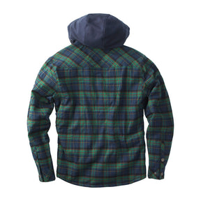WCC Sherpa lined flannel jacket blue/green JACKETS MALE West Coast Choppers