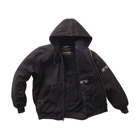 WCC Heavy Duty Canvas Work Jacket, Black Jacket West Coast Choppers