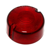 Replacement 3" Bullet Turn Signal Lens. Red Turn Signals Lenses Mcs