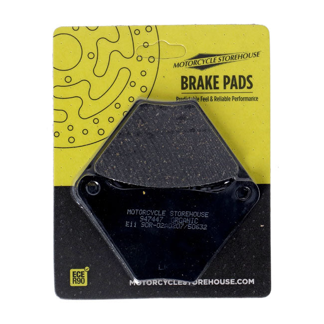 Mcs, Brake Pads Front & Rear. Organic Brake Pads Mcs