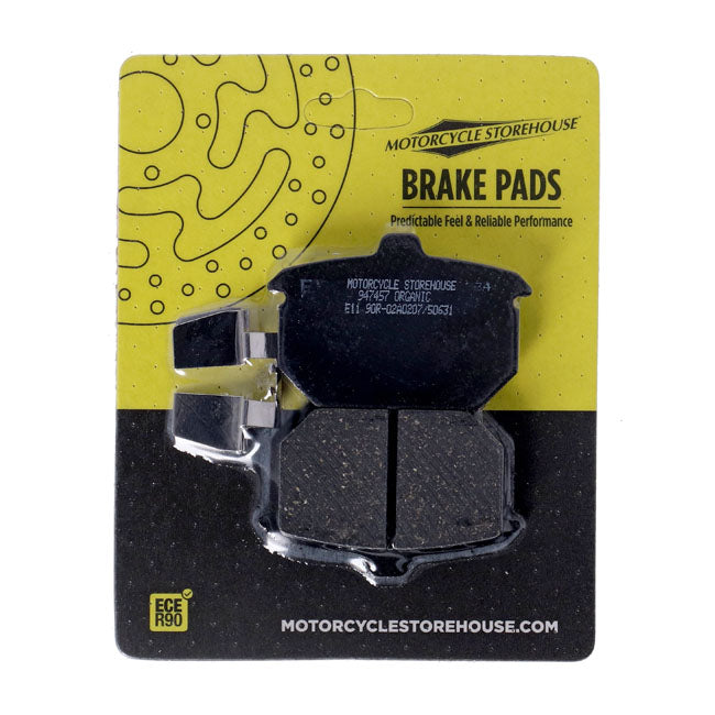 Mcs, Brake Pads Rear. Organic Brake Pads Mcs