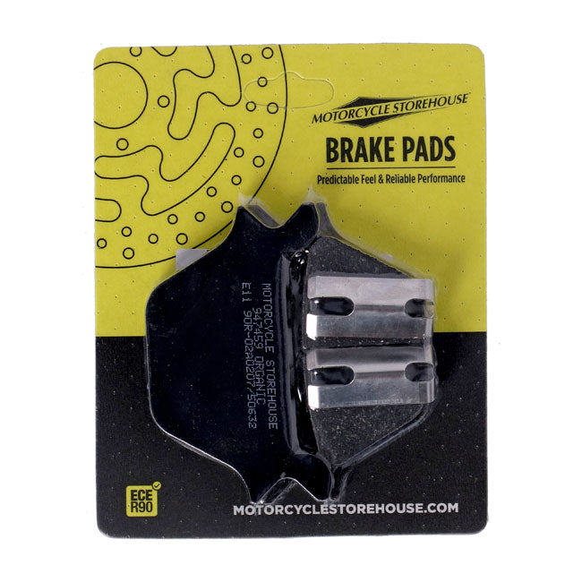 Mcs, Brake Pads Rear. Organic Brake Pads Mcs