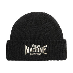 Loser Machine Og Beanie Black Beanie Loser Machine Company
