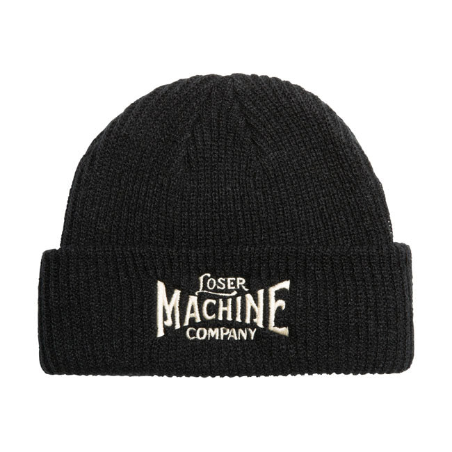 Loser Machine Og Beanie Black Beanie Loser Machine Company