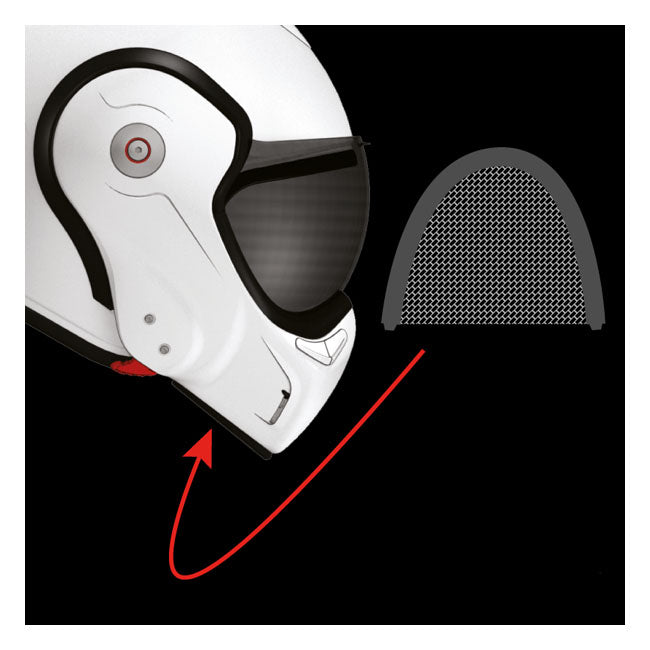 Roof Boxxer Carbon Wind Guard Helmets Roof