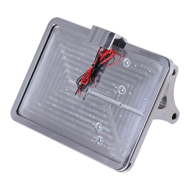 Cpv, ''Slide In'' License Plate Bracket. Side Mount, Polished License Plate Brackets Cpv
