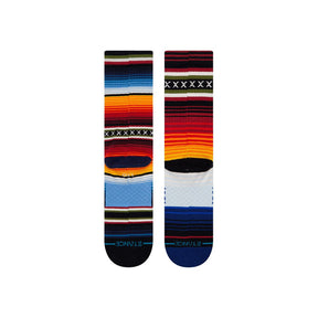 Curren Crew Socks, Red Socks Stance