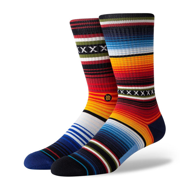 Curren Crew Socks, Red Socks Stance