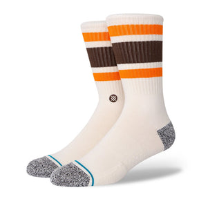 Stance Boyd Crew Sock, Off White Socks Stance Size M / 38-42