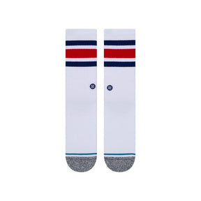 Boyd Crew Sock, Blue Socks Stance