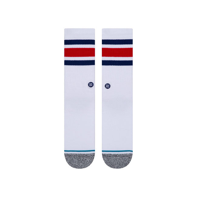 Boyd Crew Sock, Blue Socks Stance