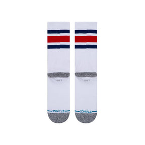 Boyd Crew Sock, Blue Socks Stance
