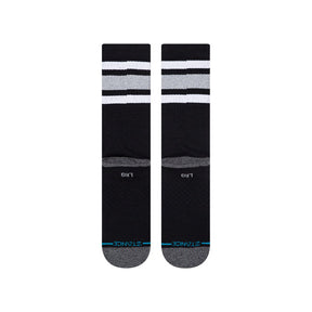Boyd Crew Sock, Black Socks Stance