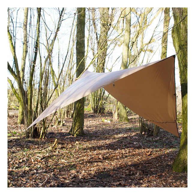 Fostex TF-2215 tarp wolf brown Camping And Outdoor Army Surplus