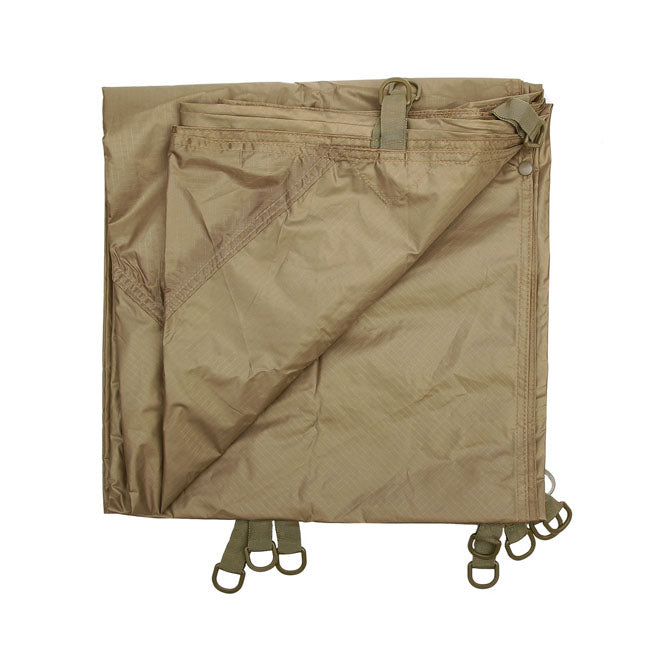 Fostex TF-2215 tarp wolf brown Camping And Outdoor Army Surplus