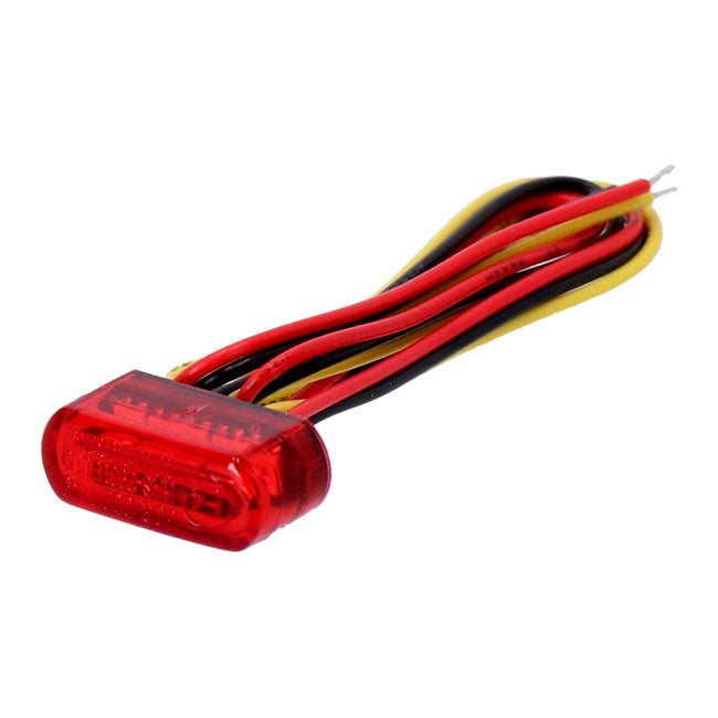 Fastline Led Light, Taillight With Brake Light. Red Lens Turn Signals Mcs