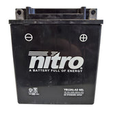 Nitro Sealed Agm Gel Battery Yb12 Al A2 Sla Batteries Nitro