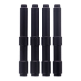 Dippert, 04 Up Xl Shovel Style Pushrod Cover Set. Black Pushrod Covers Dippert