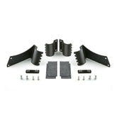 Nc Heavy Duty T Mount Kit, Fork. Black Powdercoated Windshield Mount Kits National Cycle