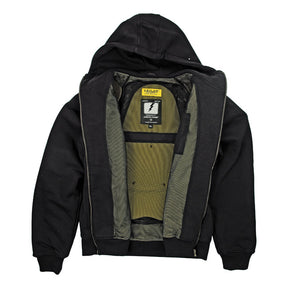 John Doe XTM zip hoodie 2 black Hoodies Defense John Doe