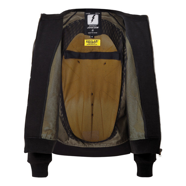 John Doe XTM zip hoodie 2 black Hoodies Defense John Doe