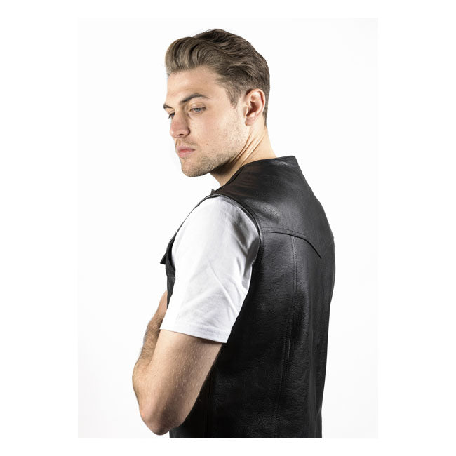 John Doe MC Outlaw leather vest black Vests John Doe