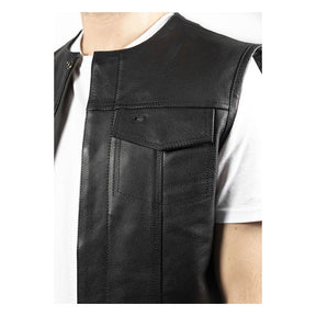 John Doe MC Outlaw leather vest black Vests John Doe